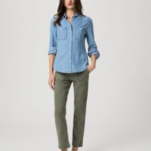 Mayslie Straight Ankle Pant